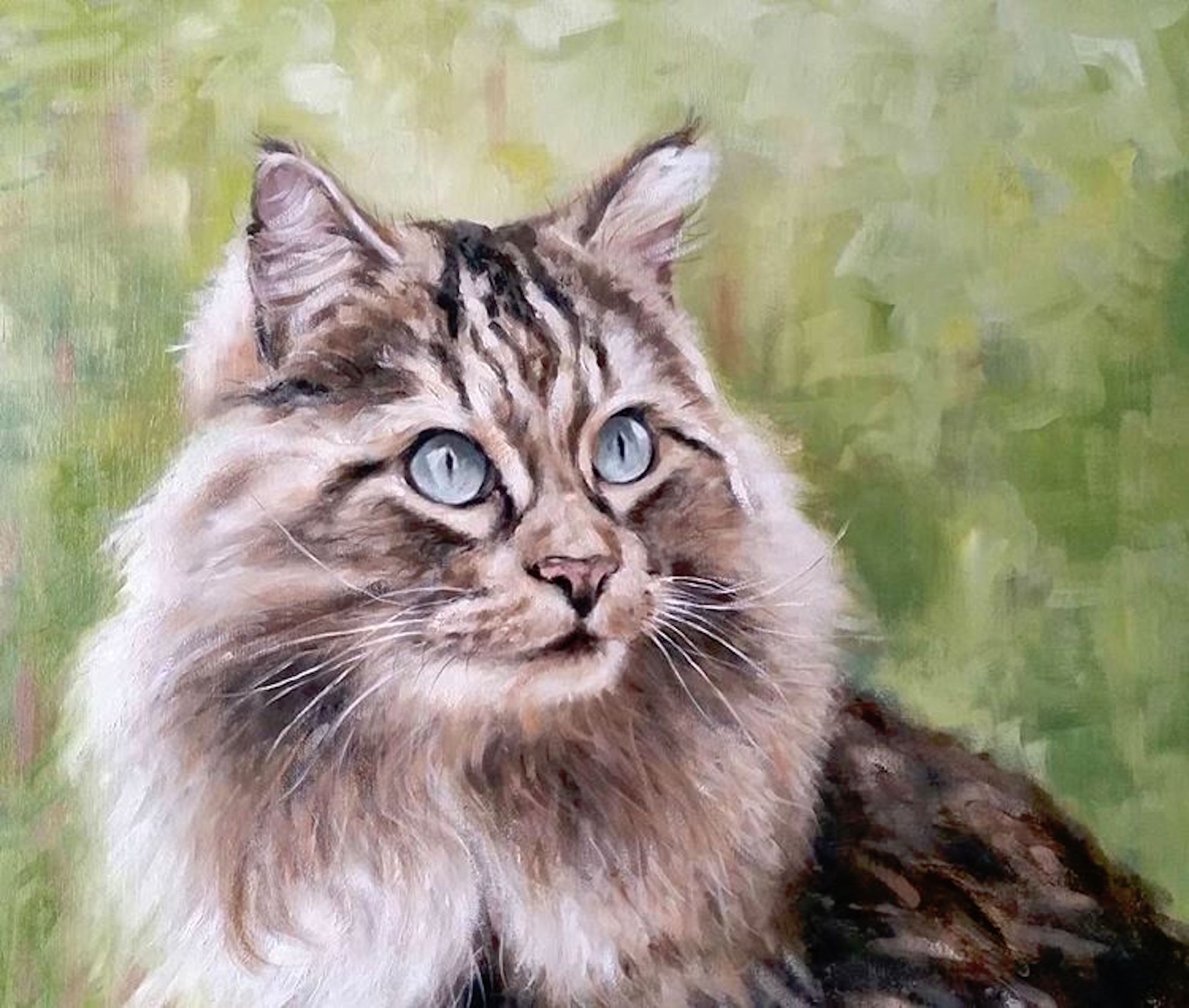 portrait of a cat by Stephen Edwards