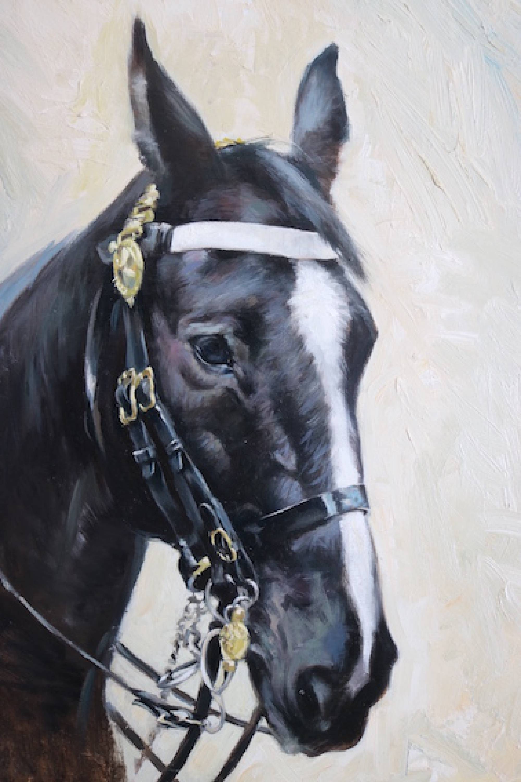 horse painted by Stephen Edwards